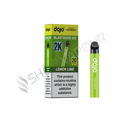 Vaporesso Dojo Blast 2000 Go Prefilled Pod Kit - Lemon Lime