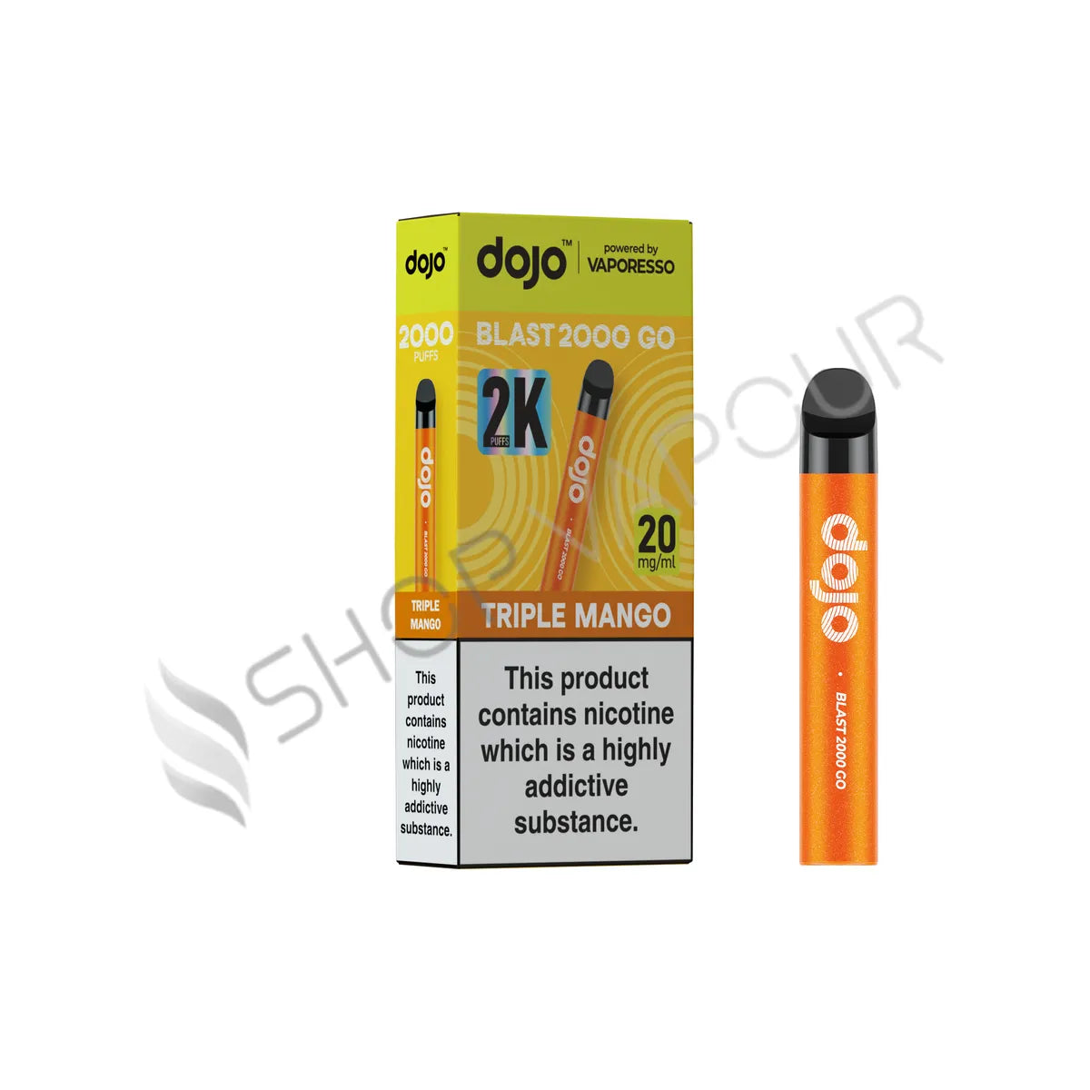 Vaporesso Dojo Blast 2000 Go Prefilled Pod Kit - Triple Mango