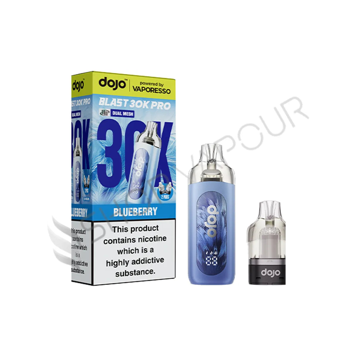 Vaporesso Dojo Blast 30K Pro Prefilled Pod Kit - Blueberry