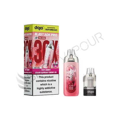 Vaporesso Dojo Blast 30K Pro Prefilled Pod Kit - Fizzy Cherry & Straw Rasppberry Cherry Ice