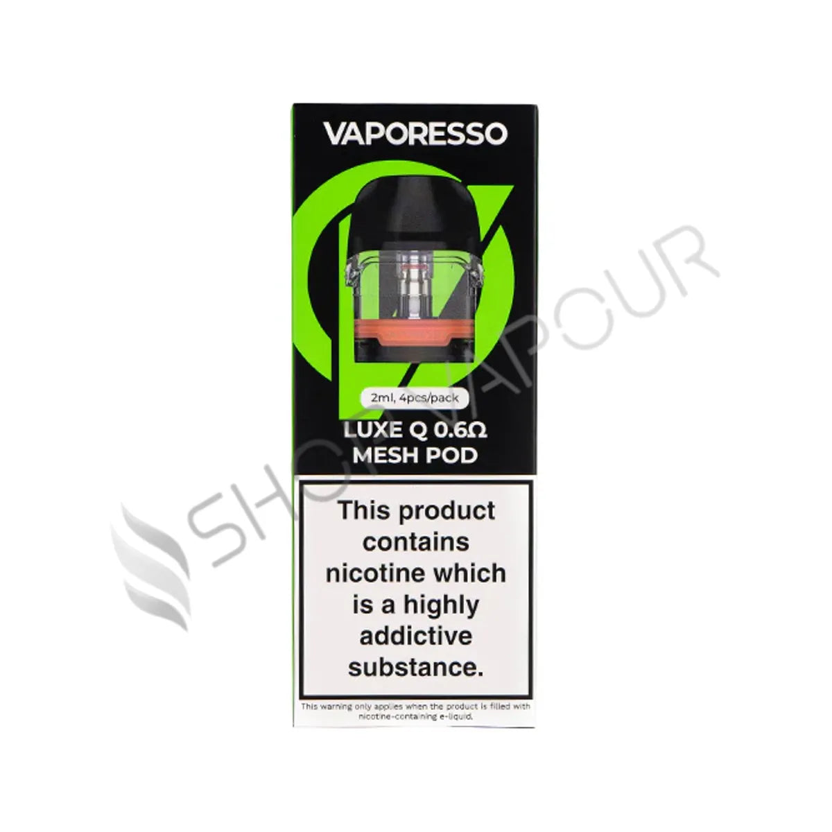 Vaporesso Luxe Q Replacement Pods - 0.6 Ohm