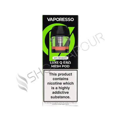 Vaporesso Luxe Q Replacement Pods - 0.6 Ohm