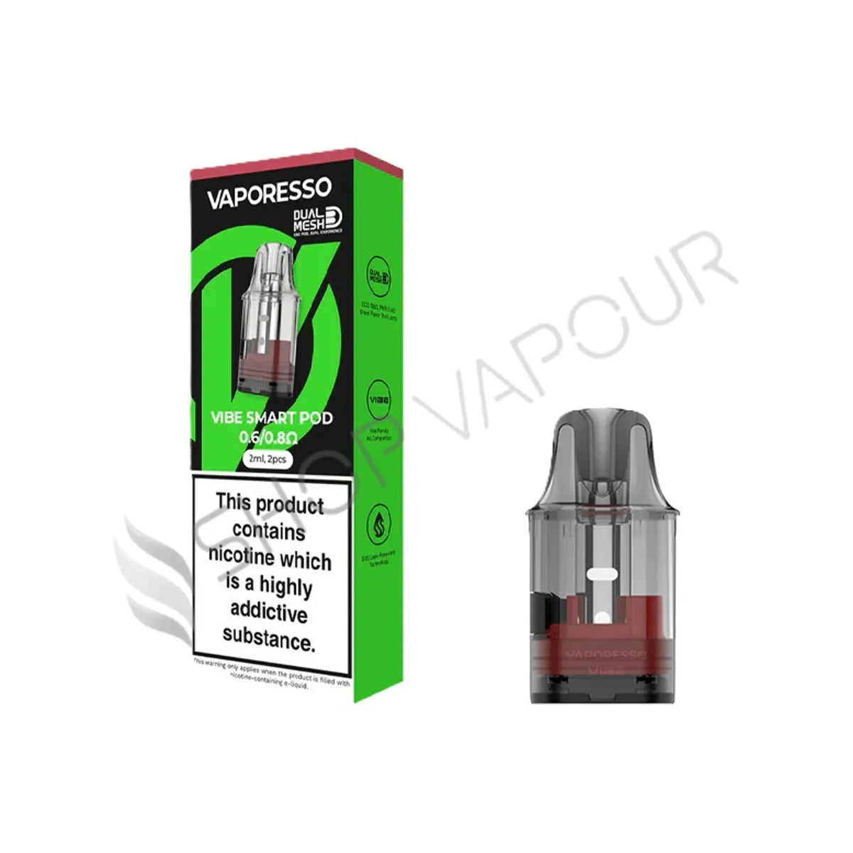 Vaporesso Vibe Smart Replacement Pods - 0.6/0.8