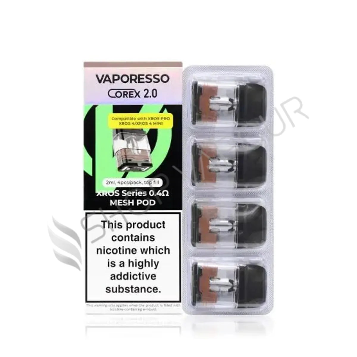 Vaporesso Xros Corex 2.0 Replacement Pods - 0.4 Ohm