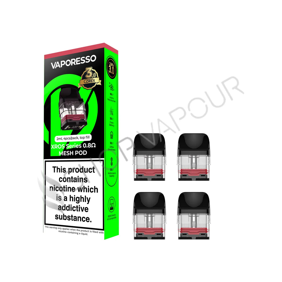 Vaporesso XROS COREX 3.0 Replacement Pods - 0.8