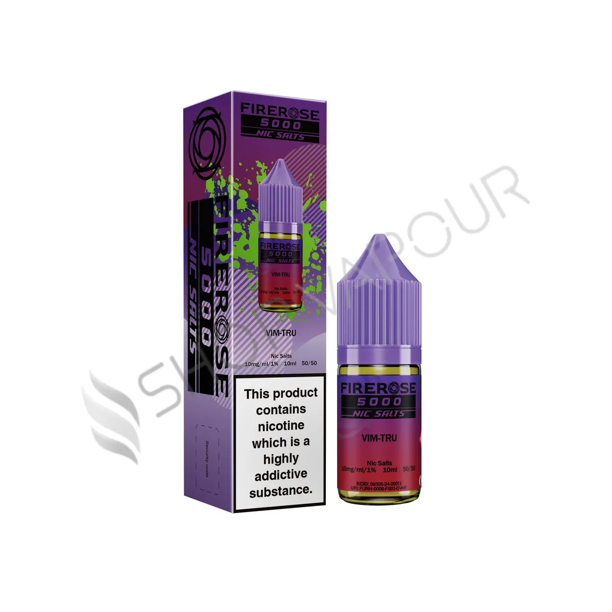 Vim-Tru Nic Salt E-Liquid by Elux Firerose 5000