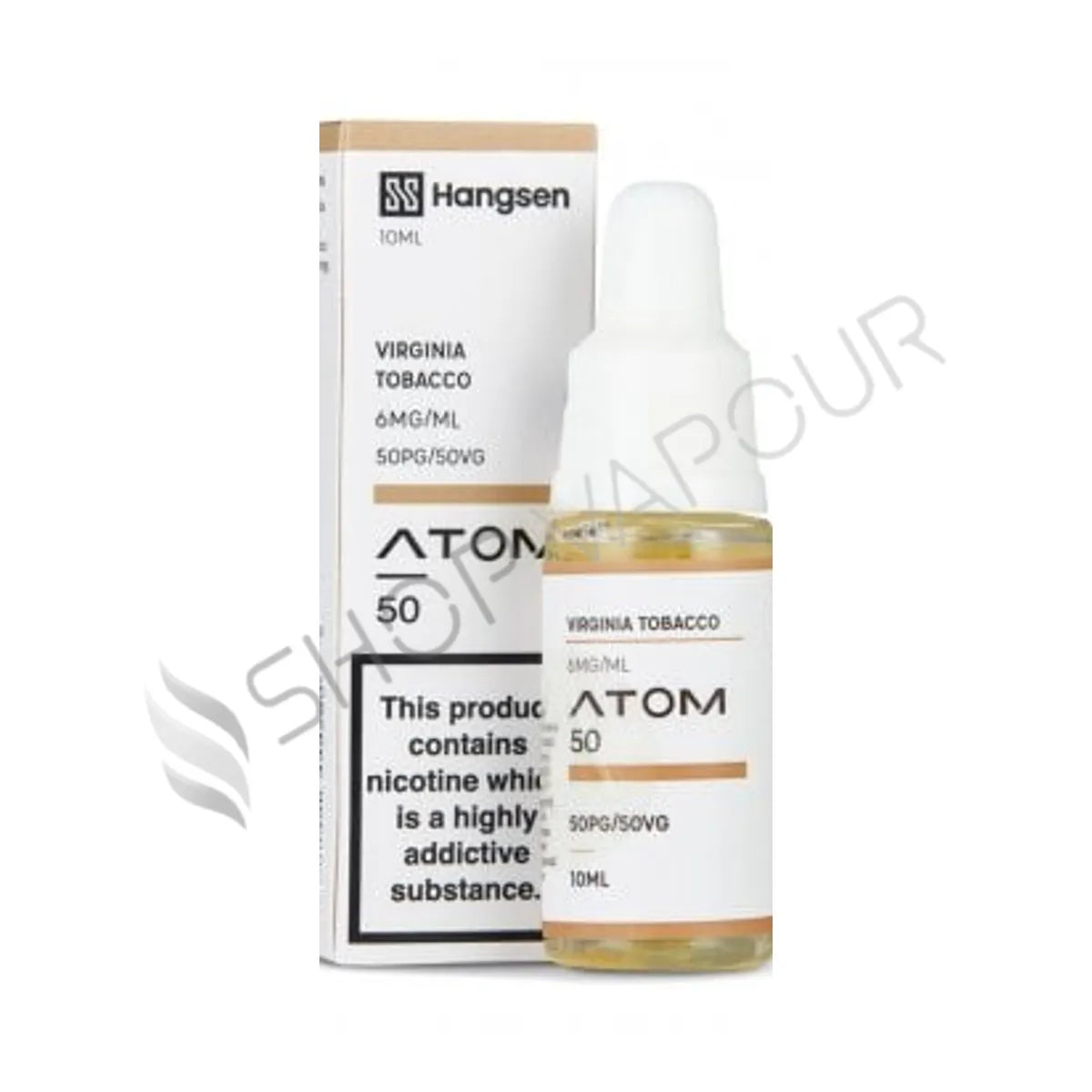 Virginia Tobacco 10ml E-Liquid by Hangsen Atom