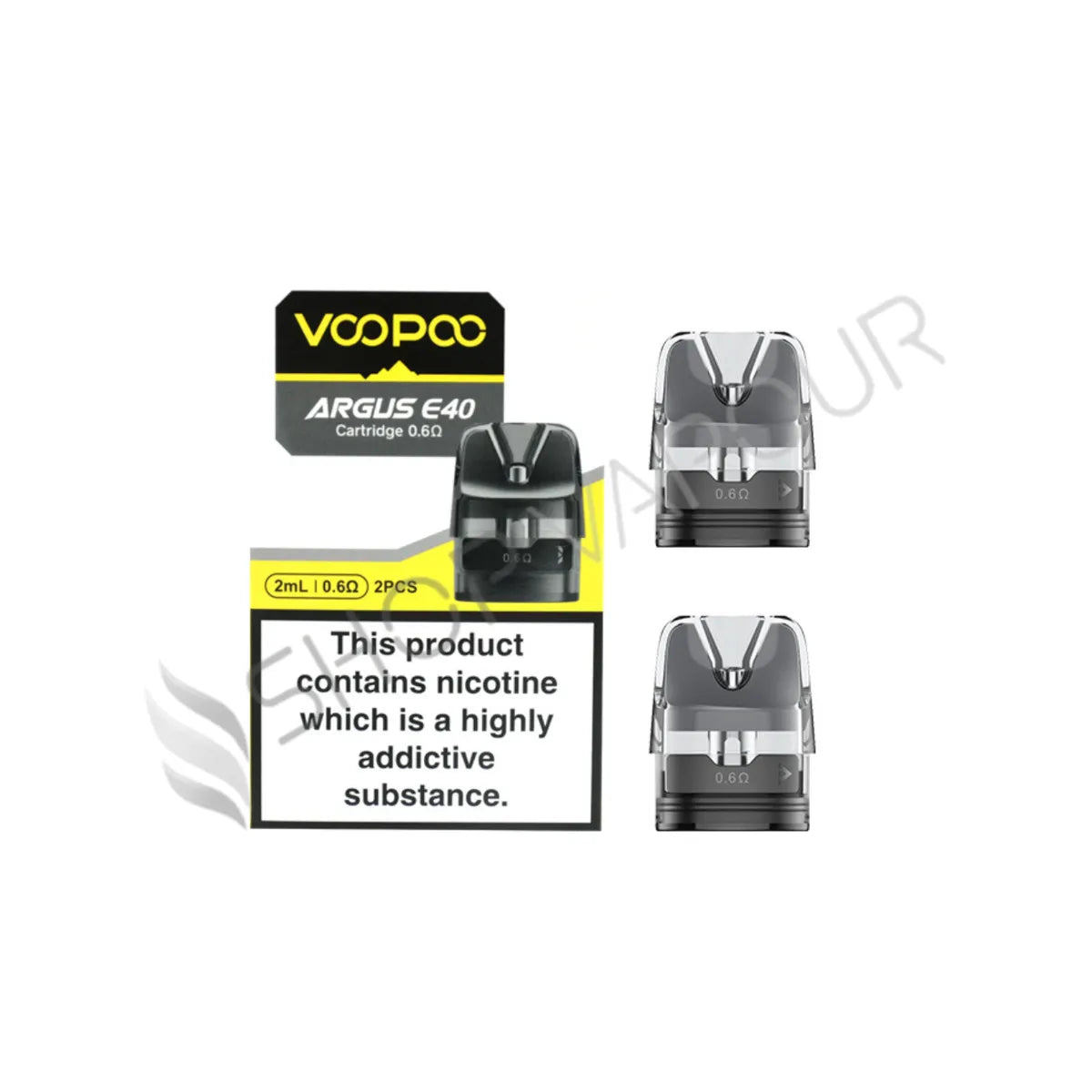 Voopoo Argus E40 Replacement Pods - 0.6 Ohm - 2ml