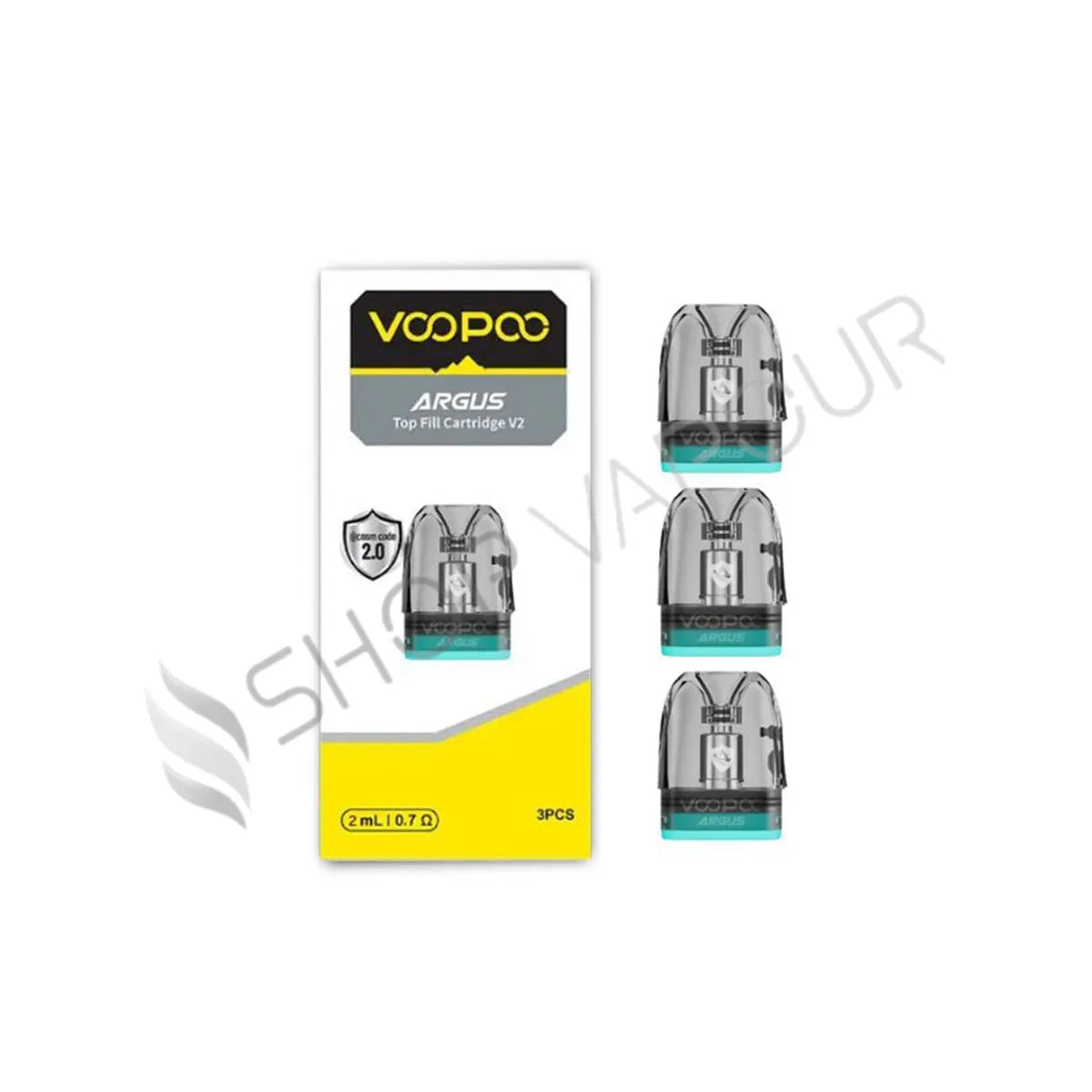 Voopoo Argus V2 Replacement Pods - 0.7 Ohm