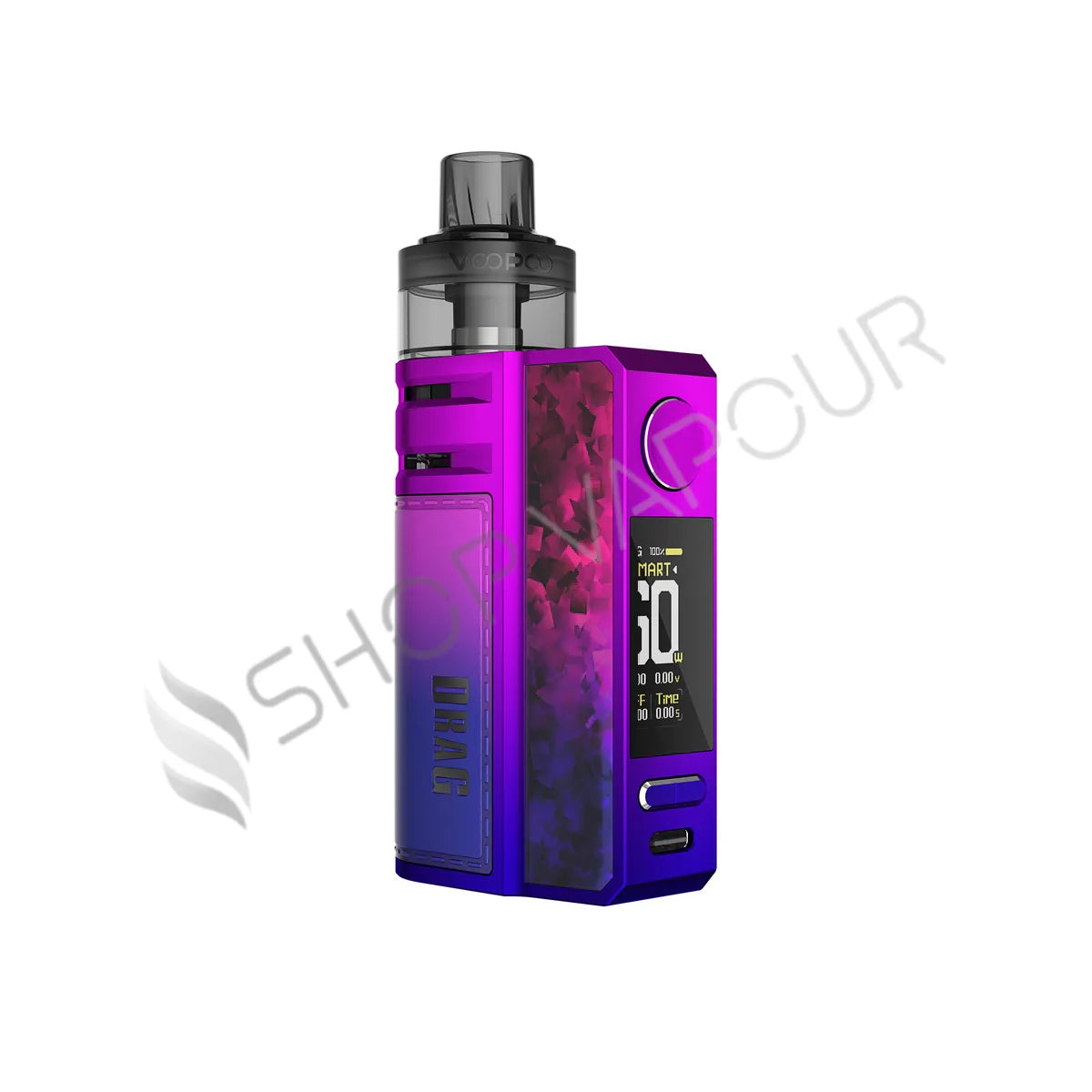 Voopoo Drag E60 Vape Kit - Modern Red