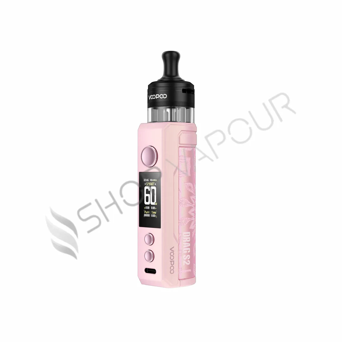 Voopoo Drag S2 Pod Vape Kit - Glow Pink