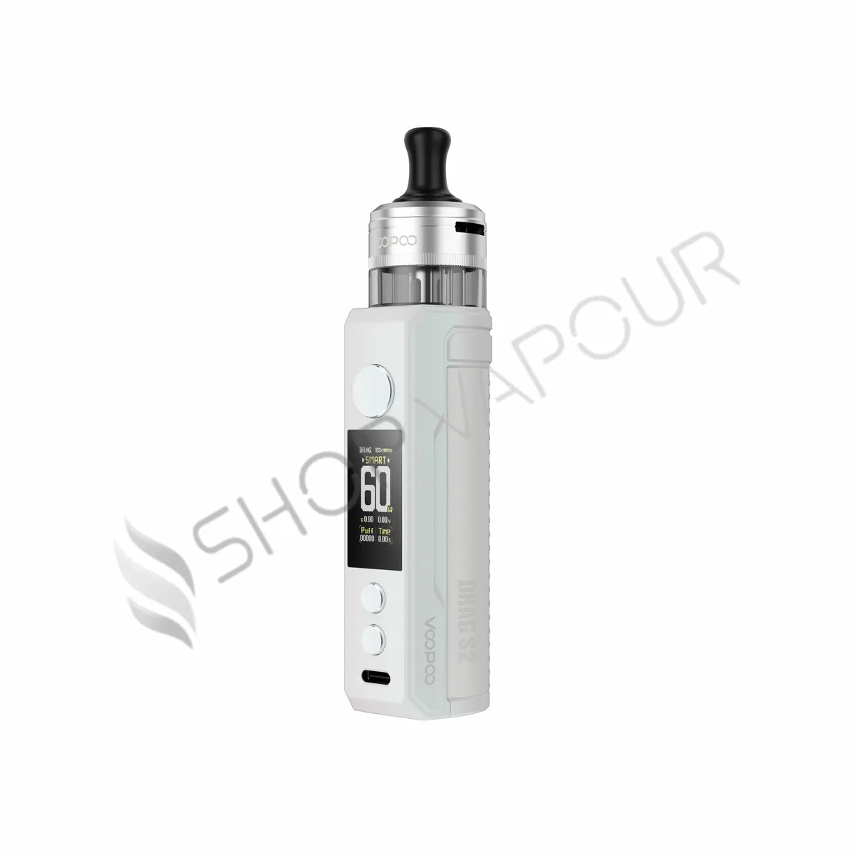 Voopoo Drag S2 Pod Vape Kit - Pearl White