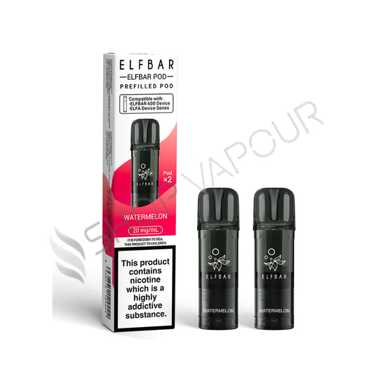 Watermelon 600 Prefilled Pods by Elf Bar