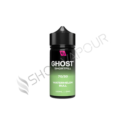 Watermelon Bull 100ml Shortfill E-Liquid by Vapes Bars Ghost