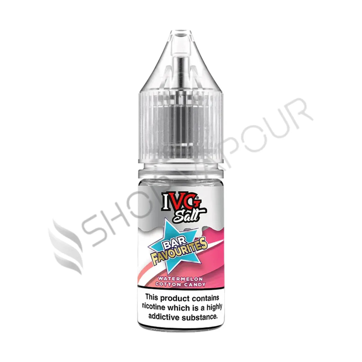 Watermelon Cotton Candy Nic Salt E-Liquid by IVG Bar Favourites