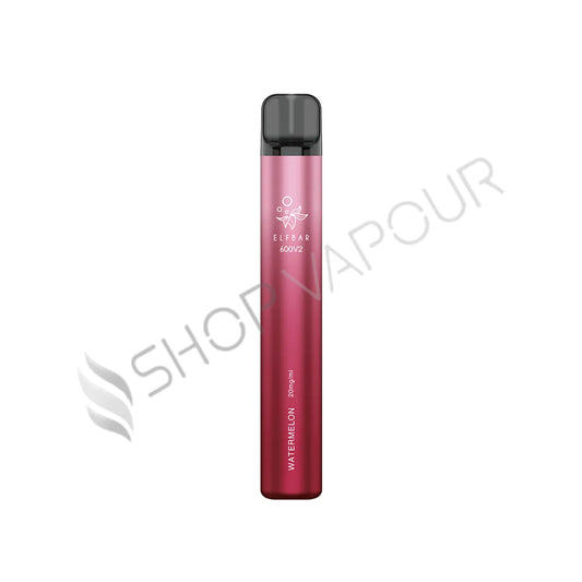 Watermelon Elf Bar 600 V2 Disposable Vape