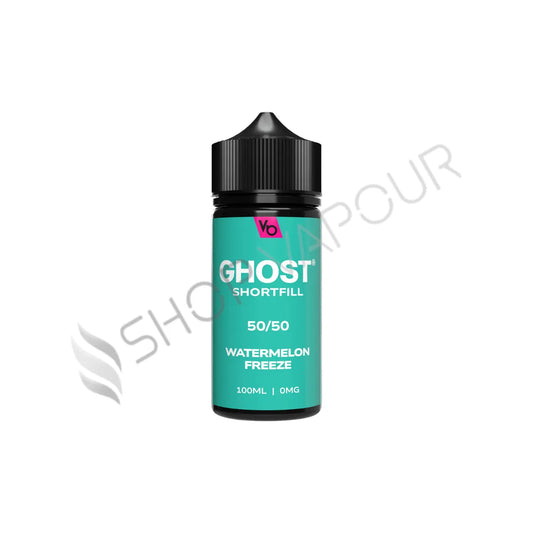 Watermelon Freeze 100ml Shortfill E-Liquid by Vapes Bars Ghost