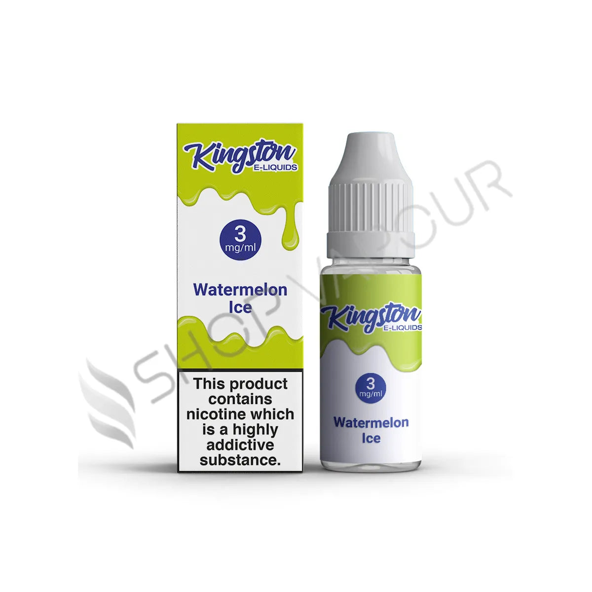 Watermelon Ice 10ml E-Liquid by Kingston