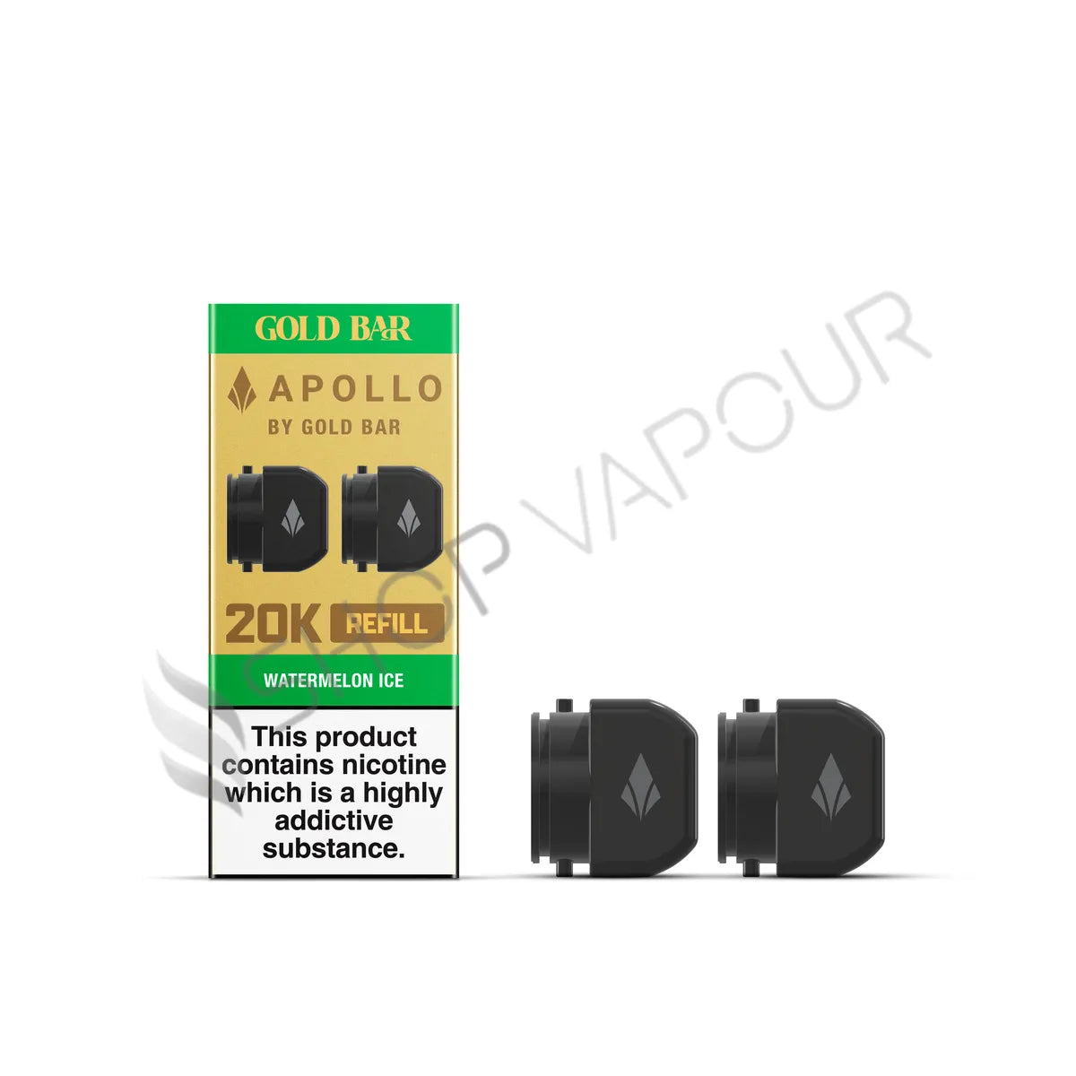 Watermelon Ice Apollo 20K Prefilled Pods by Gold Bar