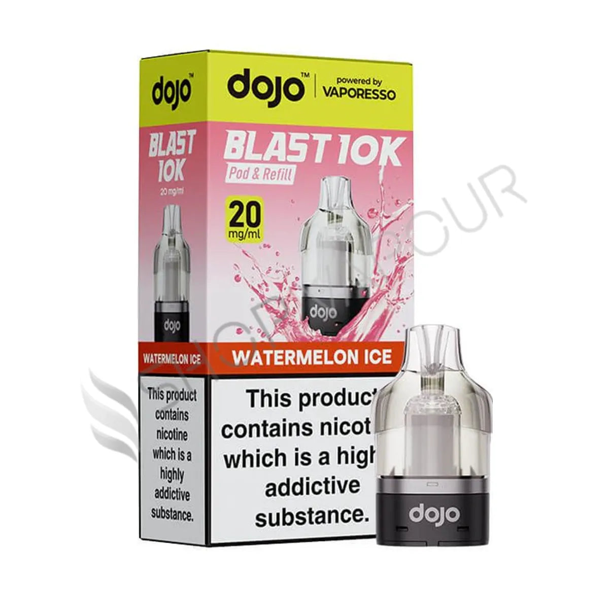 Watermelon Ice Dojo Blast 10K Prefilled Pod & Refill by Vaporesso
