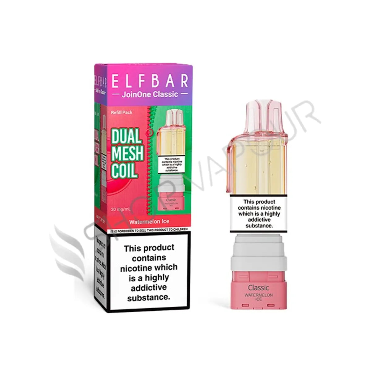 Watermelon Ice JoinOne Classic Prefilled Pod & Refill by Elf Bar