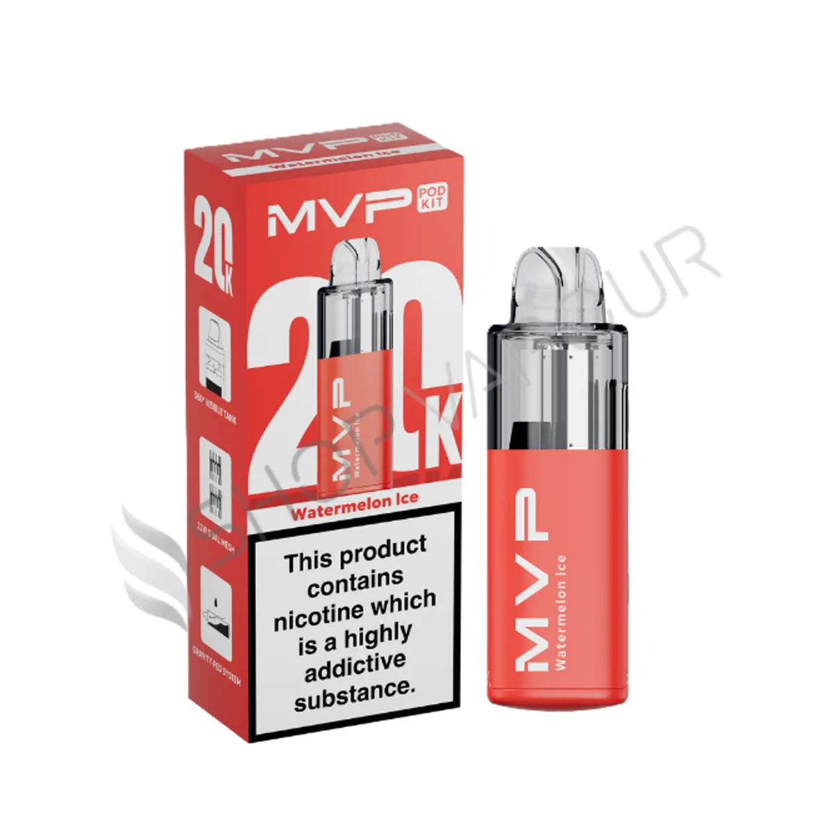 Watermelon Ice MVP 20K Prefilled Pods by Innokin