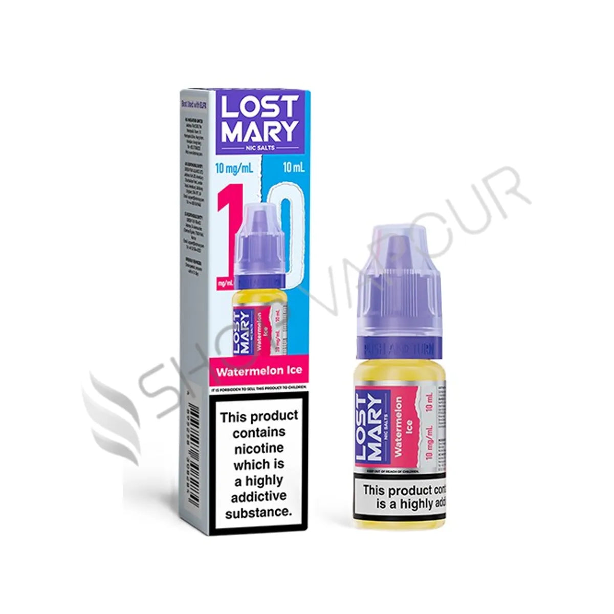 Watermelon Ice Nic Salt E-Liquid by Lost Mary
