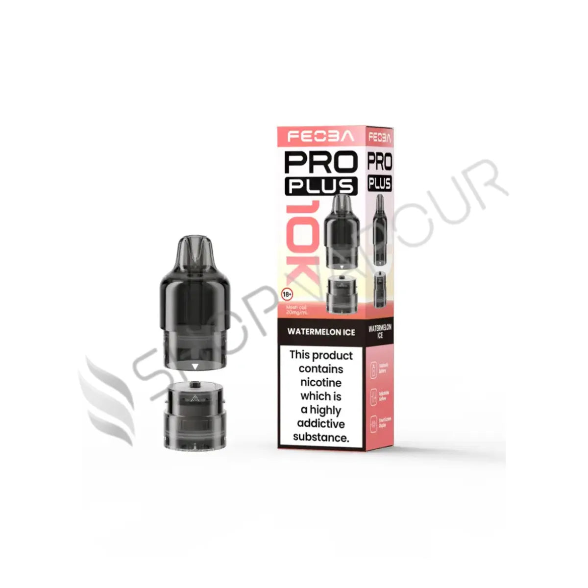 Watermelon Ice Pro Plus 10K Prefilled Pod & Refill by Feoba