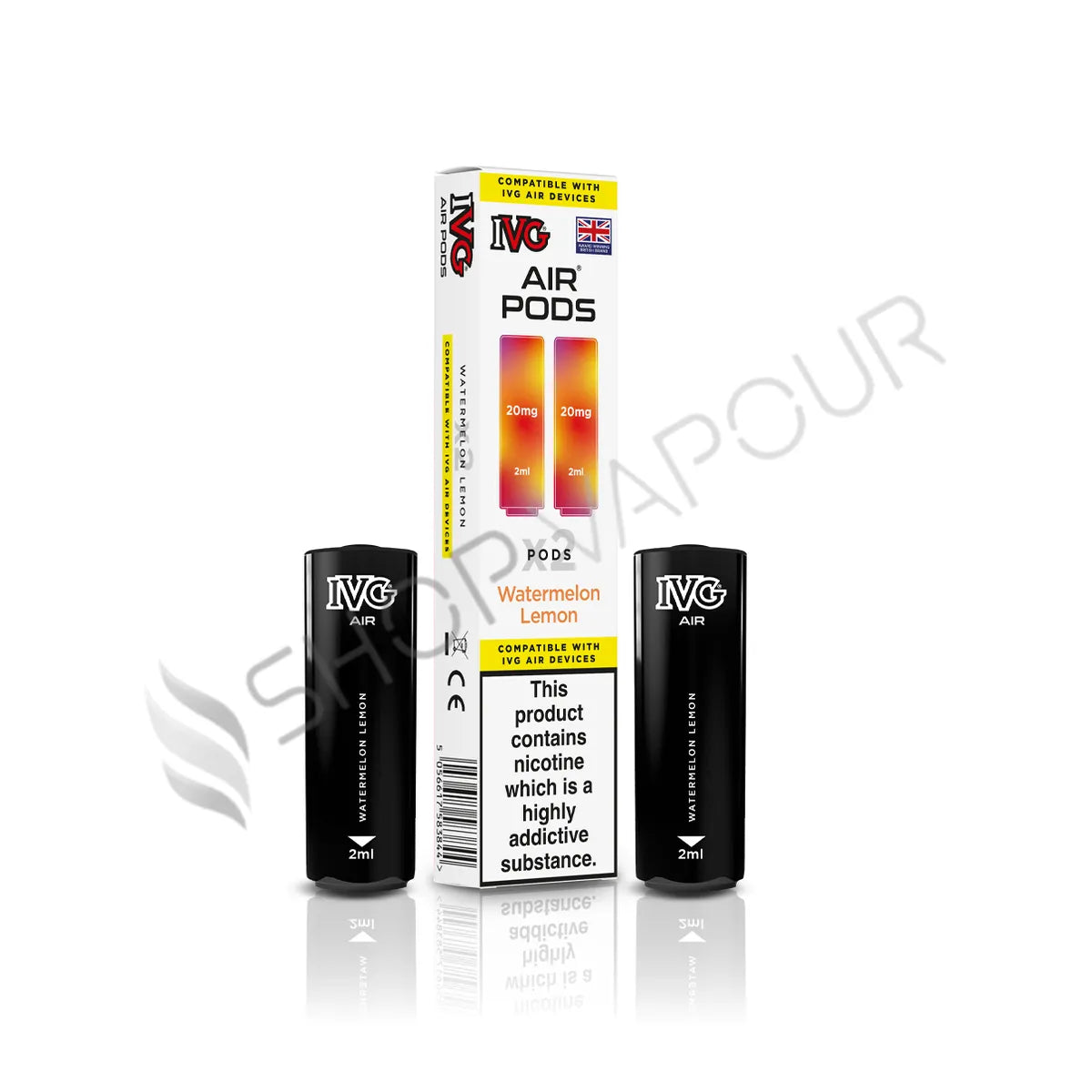 Watermelon Lemon Prefilled Pods by IVG Air