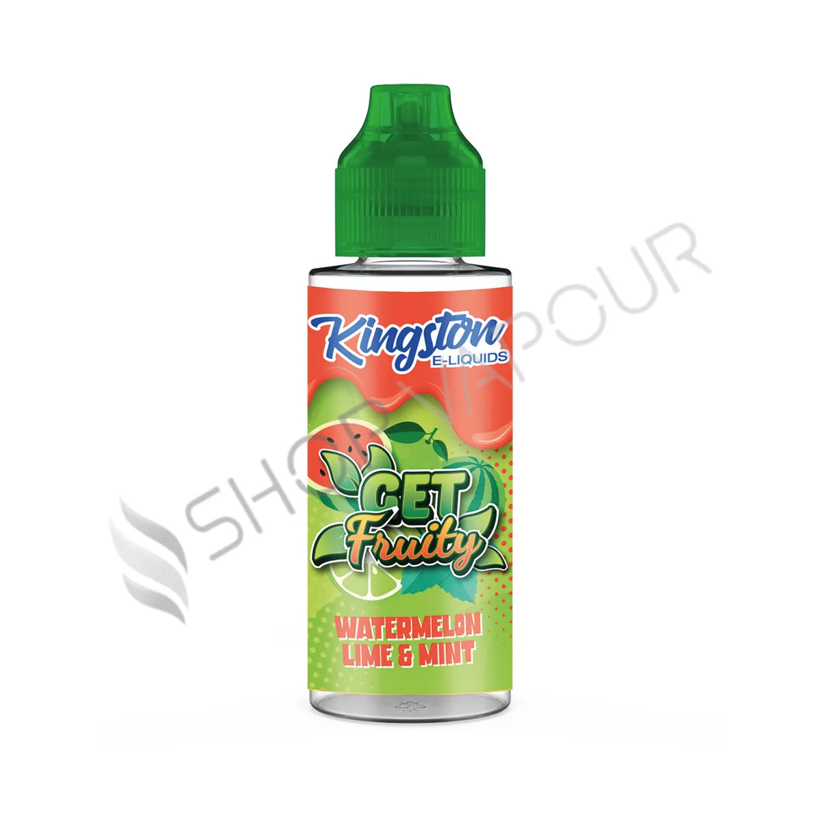 Watermelon Lime & Mint 100ml Shortfill E-Liquid by Kingston Get Fruity