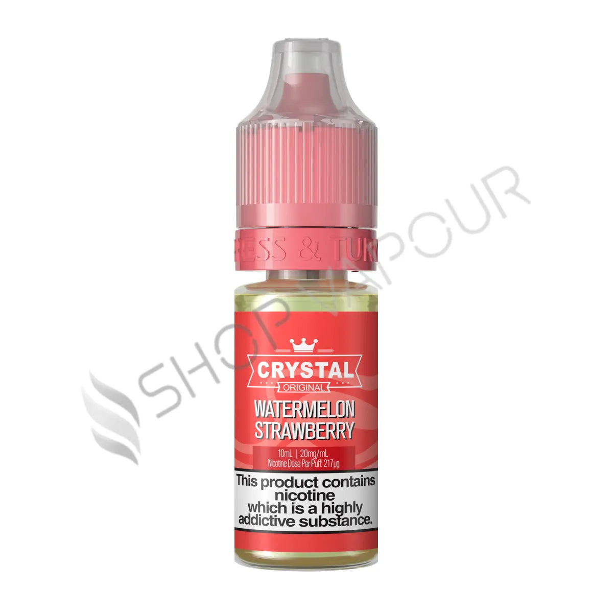 Watermelon Strawberry Nic Salt E-Liquid by SKE Crystal Original