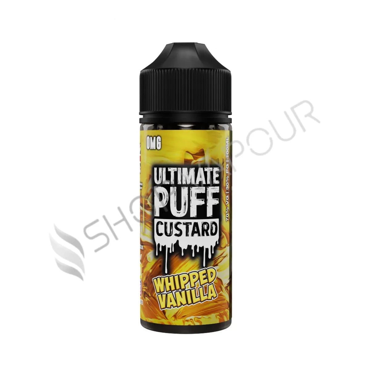Whipped Vanilla 100ml Shortfill E-Liquid by Ultimate Puff Custard