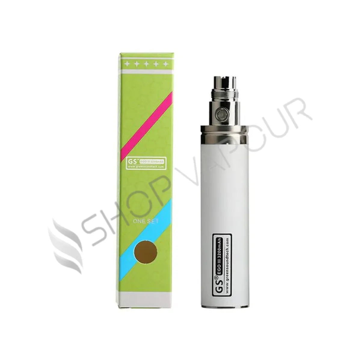 GS Ego 3 III 3200mAh Battery - White