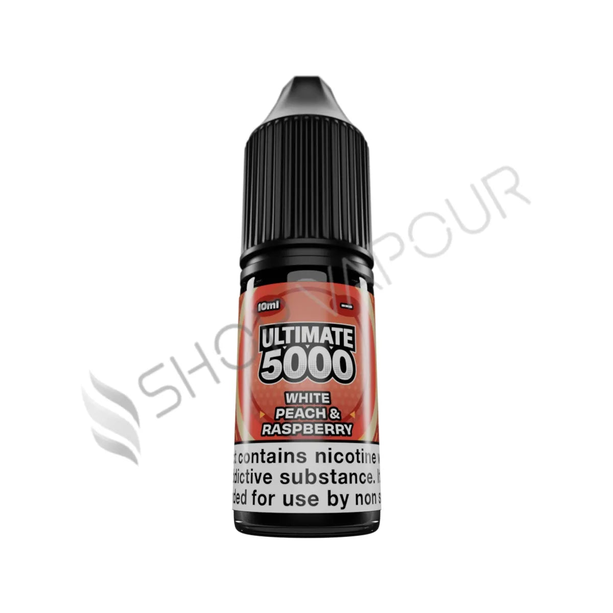 White Peach & Raspberry Nic Salt E-Liquid by Ultimate Bar 5000
