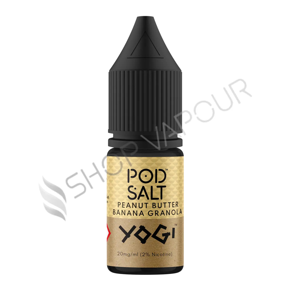 Yogi Peanut Butter Banana Granola Nic Salt E-Liquid by Pod Salt Fusion