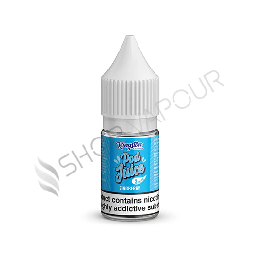 Zingberry 10ml E-Liquid by Kingston Pod Juice